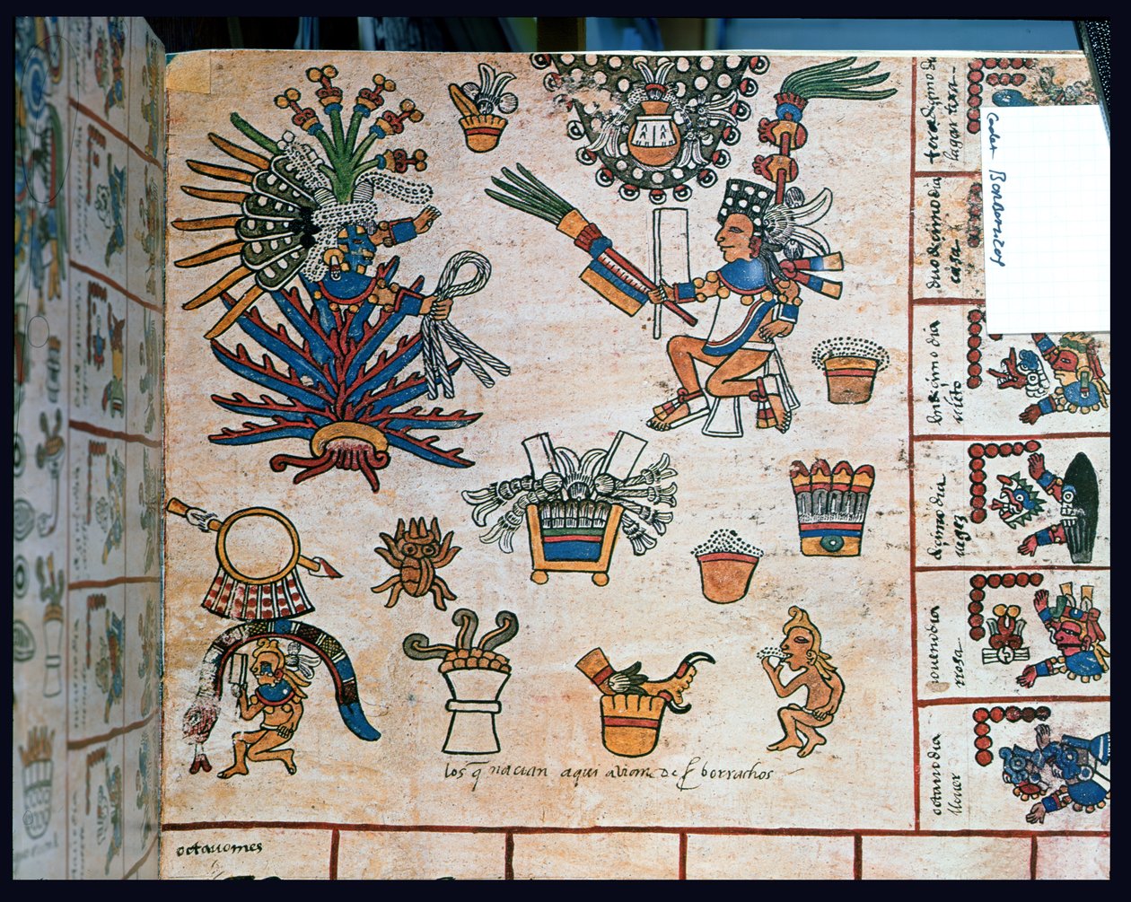 Aztekischer Codex Borbonicus, 