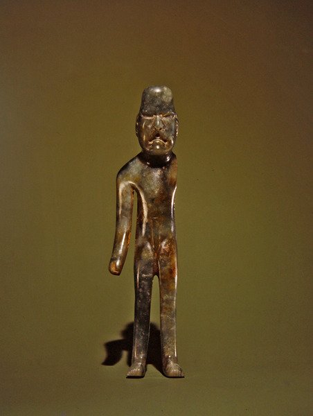 Stehender Mann, Olmeken-Kultur von Pre Columbian Pre Columbian