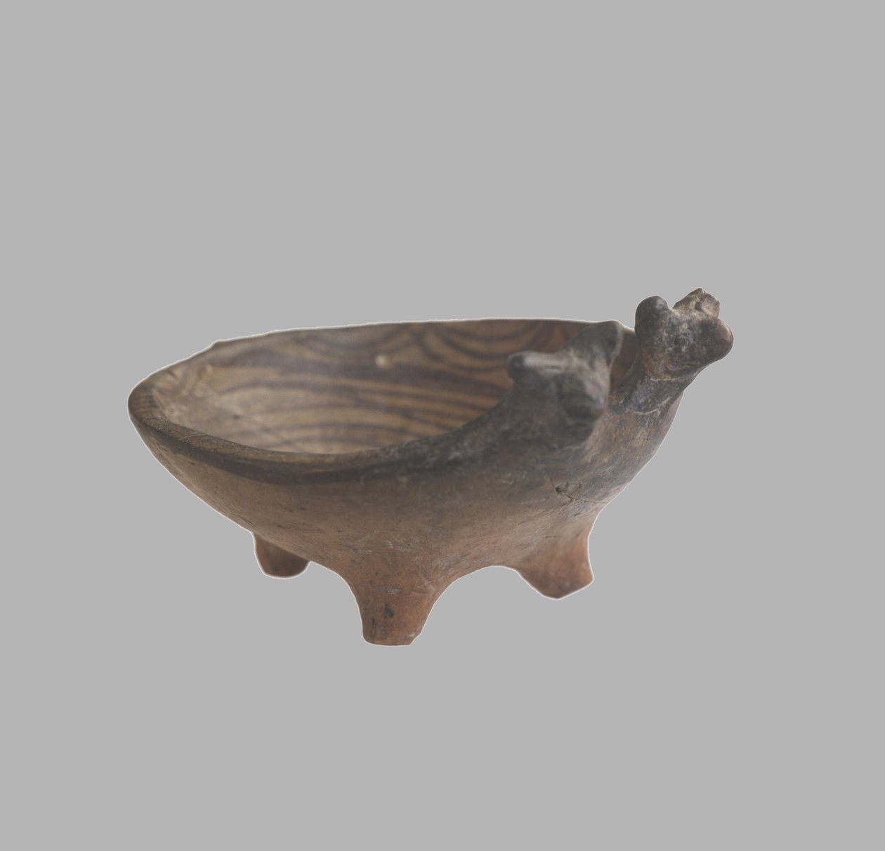 Zoomorphe Schale, 3800-3600 v. Chr. von Prehistoric Russian Culture