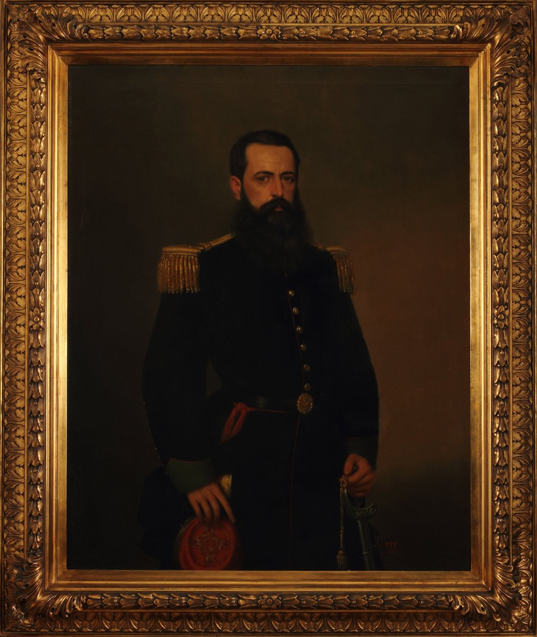 Oberst Alvaro Barros von Prilidiano Pueyrredon