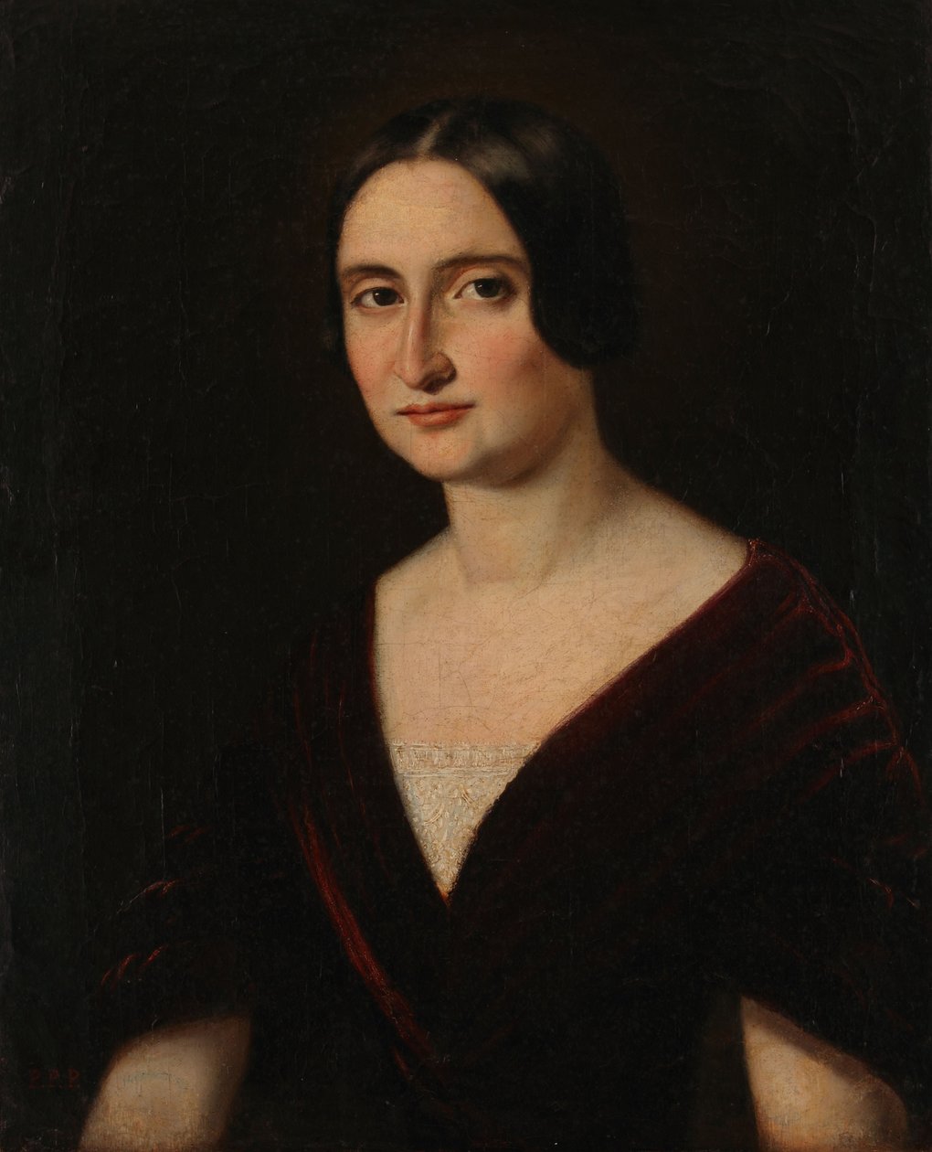 Porträt einer Dame von Prilidiano Pueyrredon