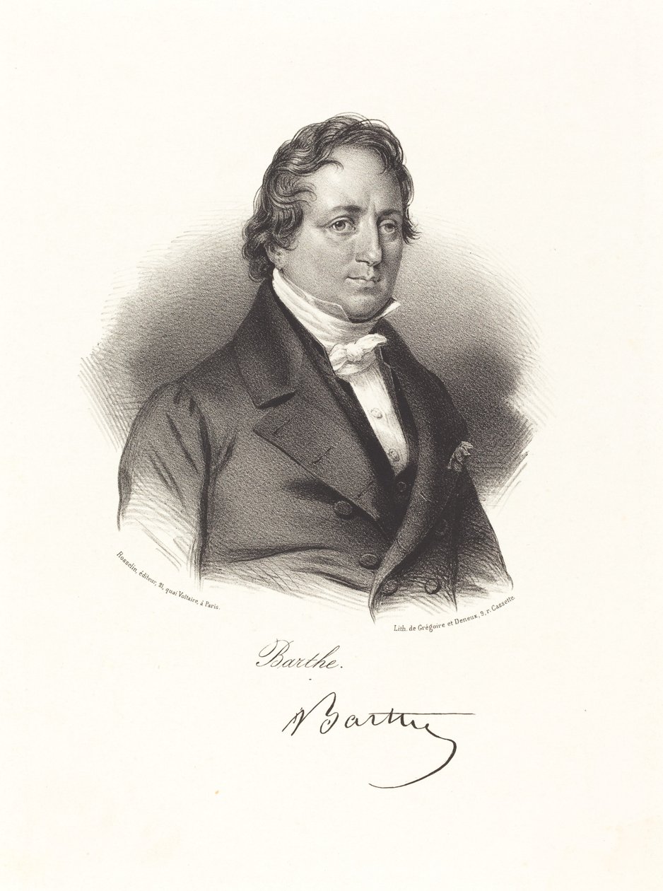 Barthe von Probably French 19th Century
