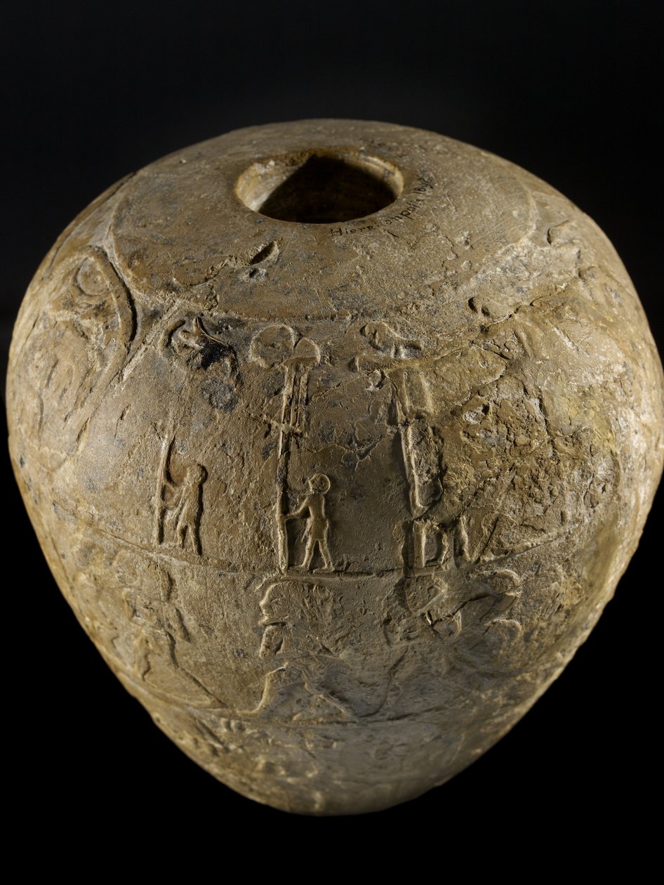 Streitkolbenkopf von Narmer von Protodynastic Period Egyptian