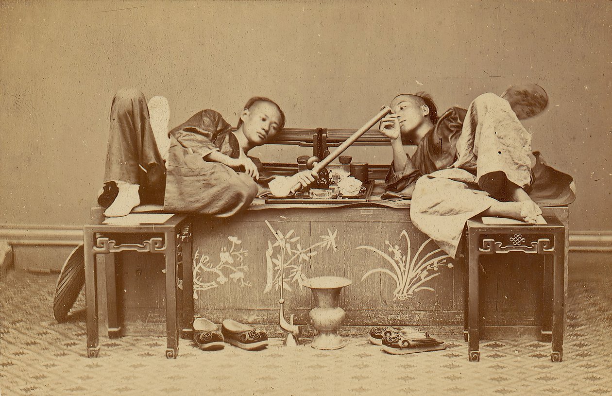 Opiumraucher von Pun Lun