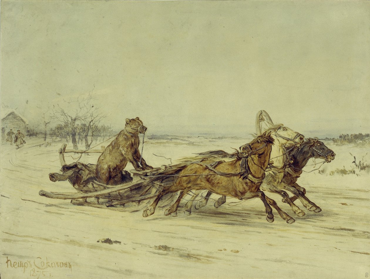 General Toptygin, 1875 von Pyotr Petrovich Sokolov