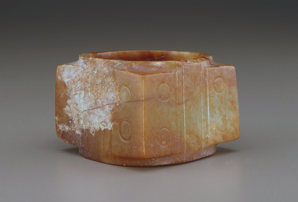 Cong (Jade (Nephrit)) von Qing Dynasty Chinese School