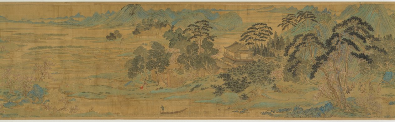 Der Pfirsichblütenquell von Qiu Ying