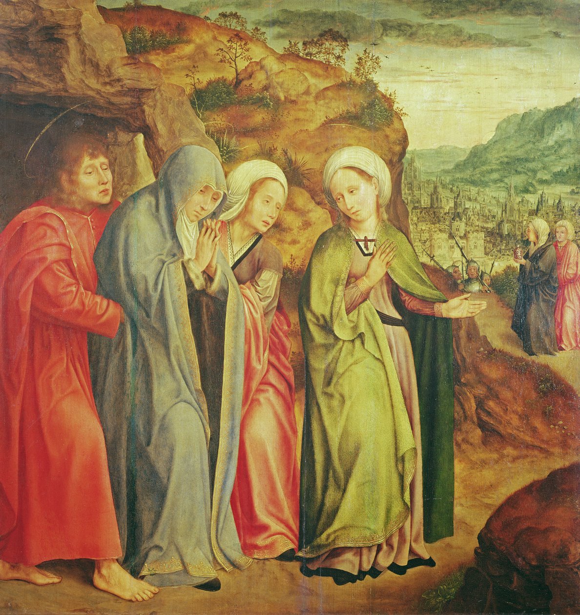 Klage nach dem Tod Christi von Quentin Massys or Metsys