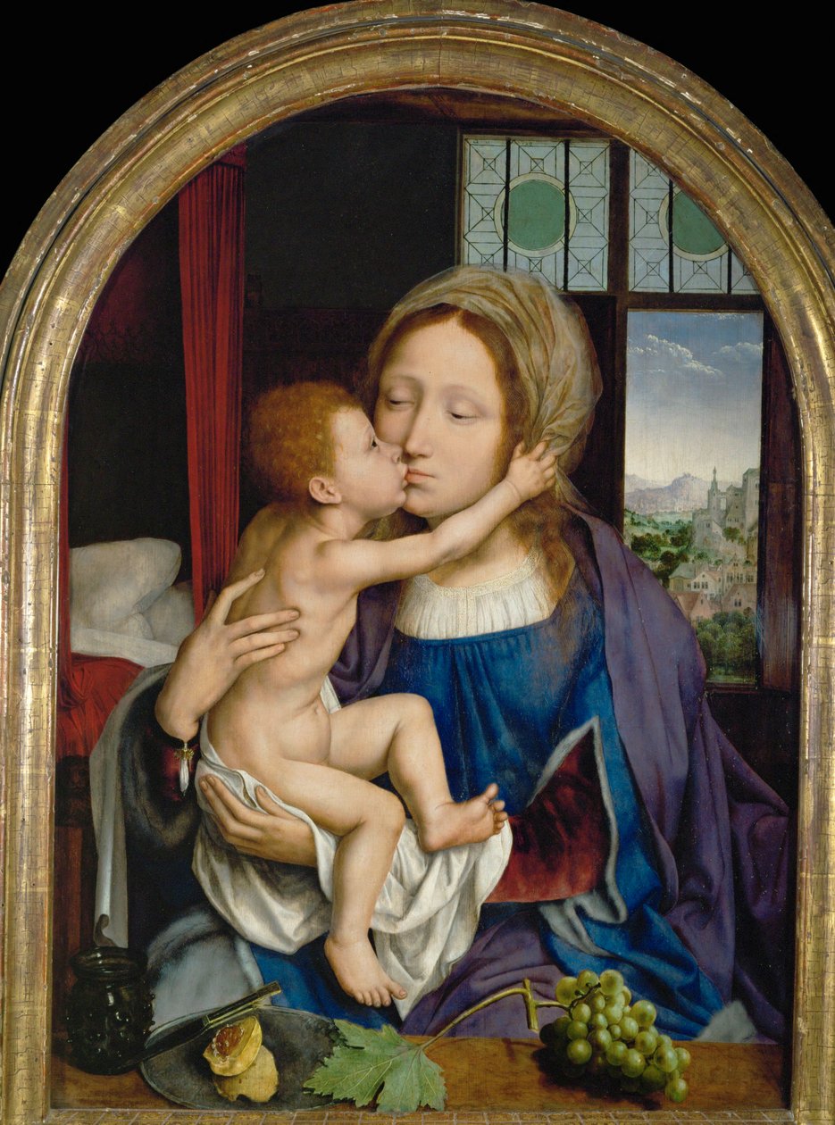 Madonna mit Kind von Quentin Metsys
