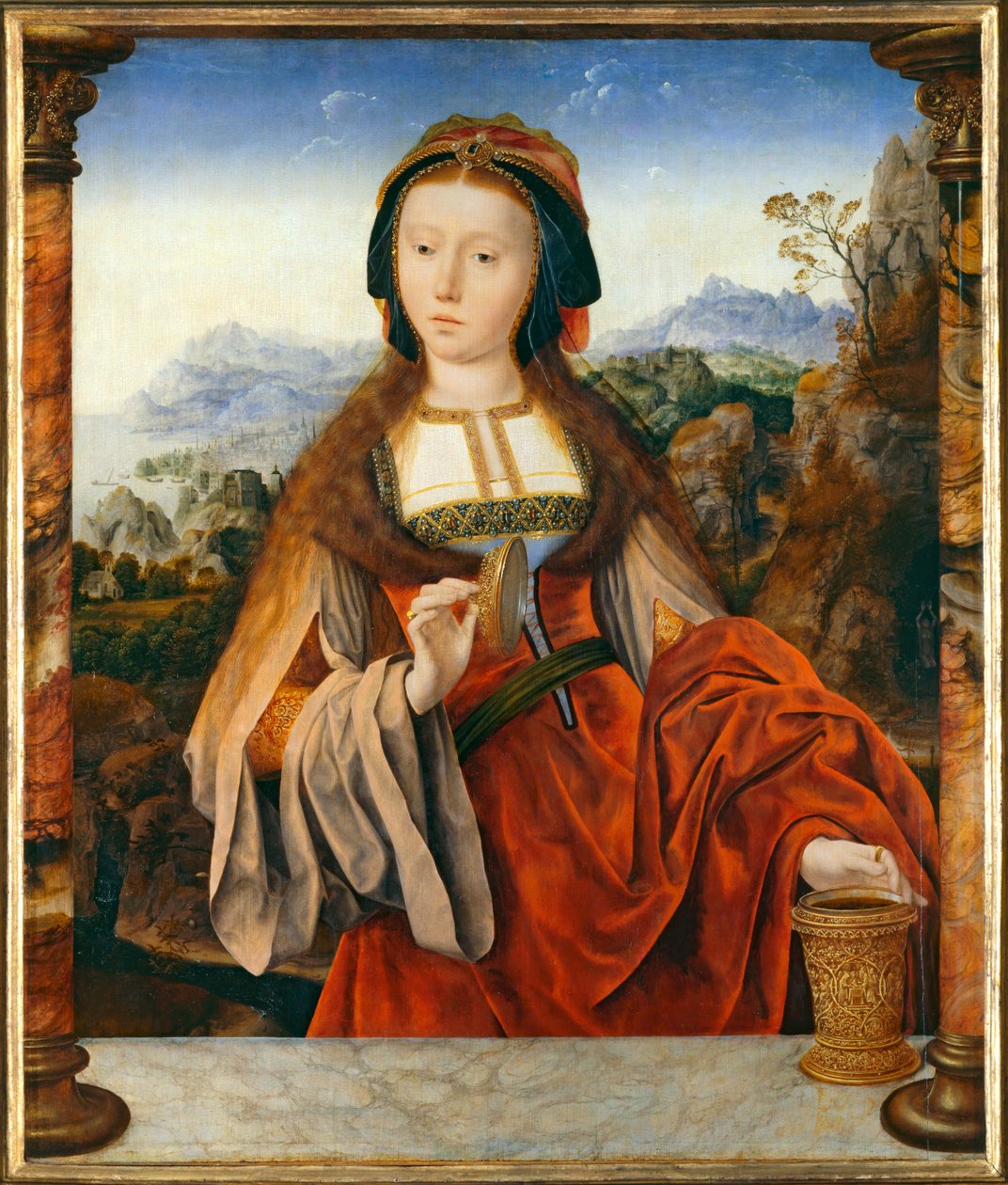 Die heilige Magdalena von Quentin Metsys