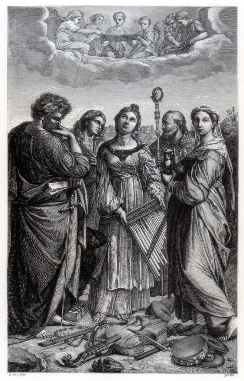 Heilige Cäcilia, 1514 von Quesnel