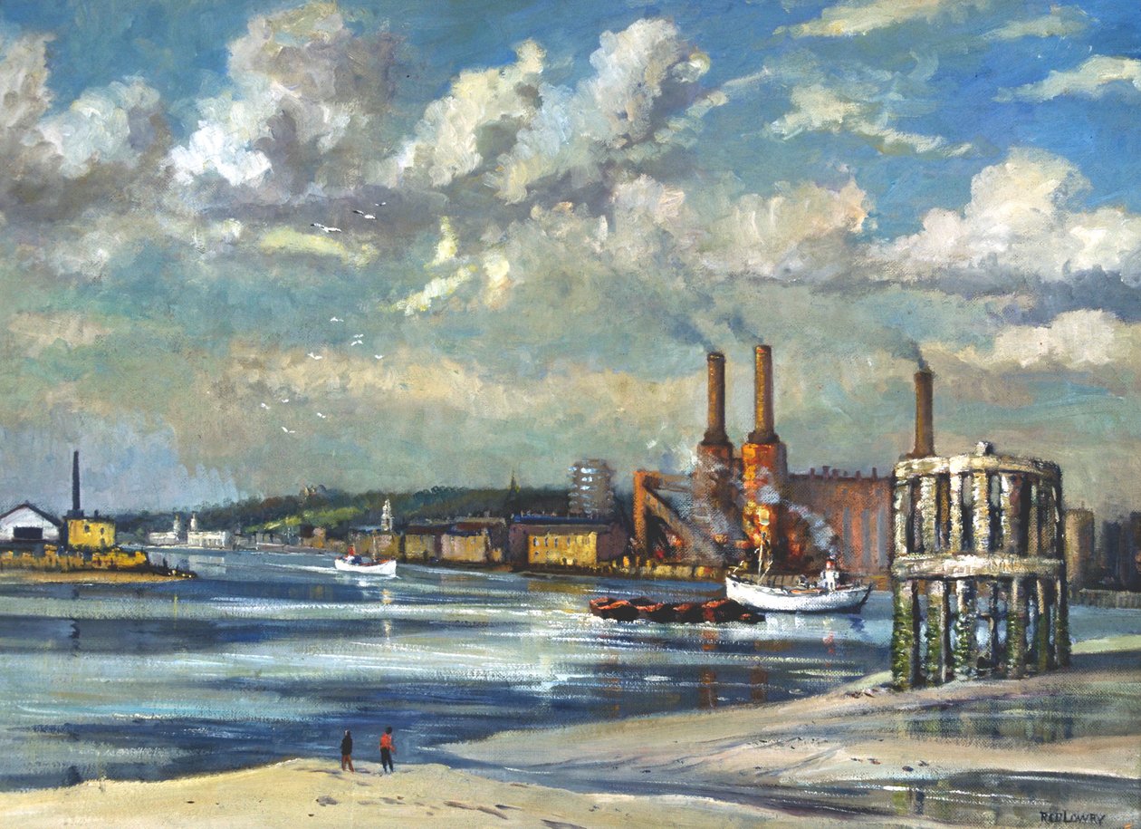 Ebbe in Deptford von RCD Lowry