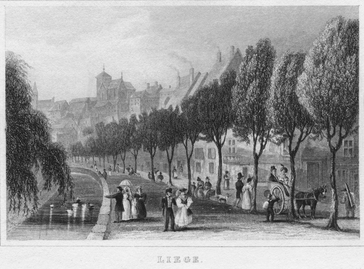 Lüttich, 1850 von R. Brice