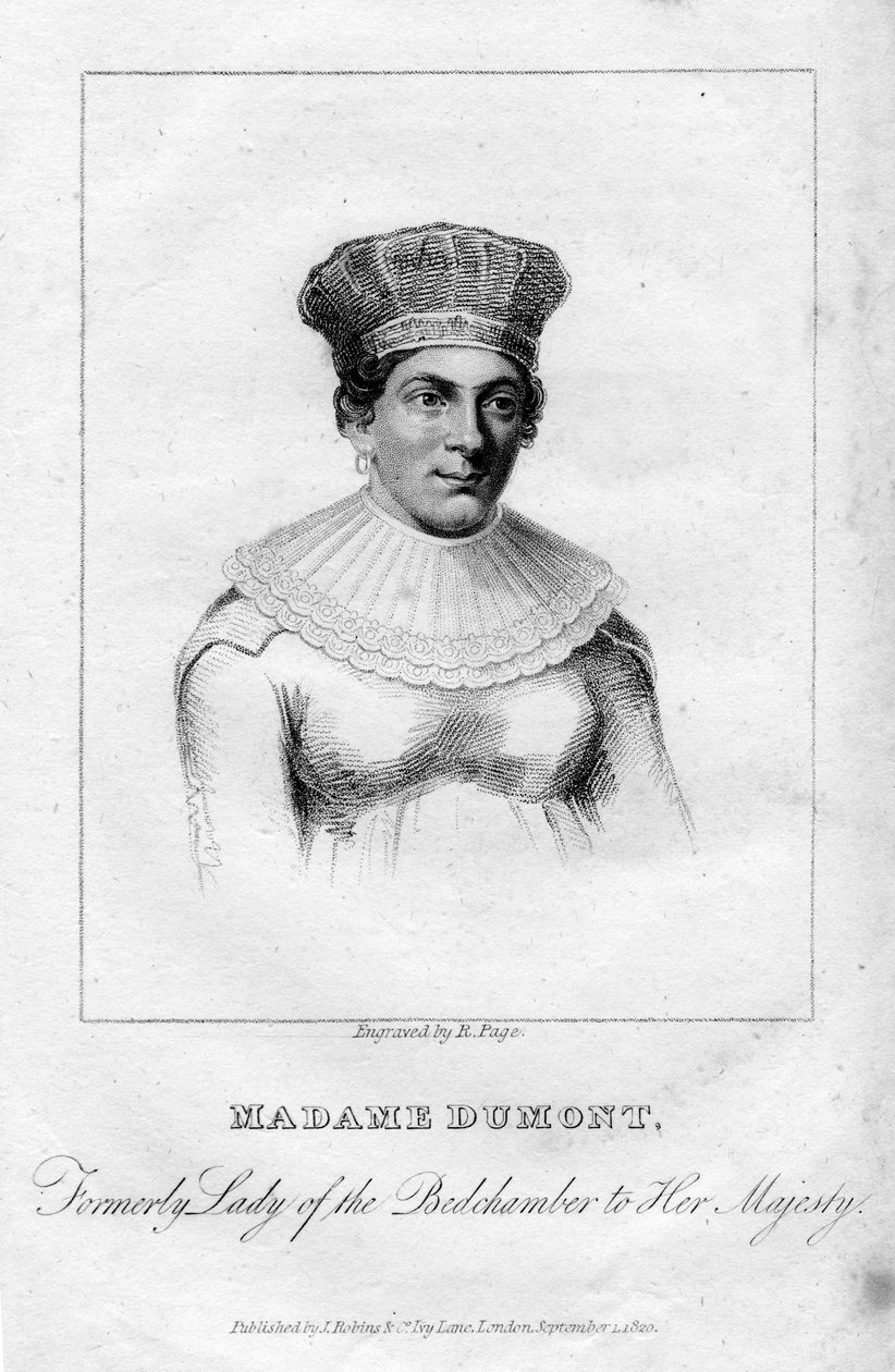 Madame Dumont, 19. Jahrhundert von R. Page