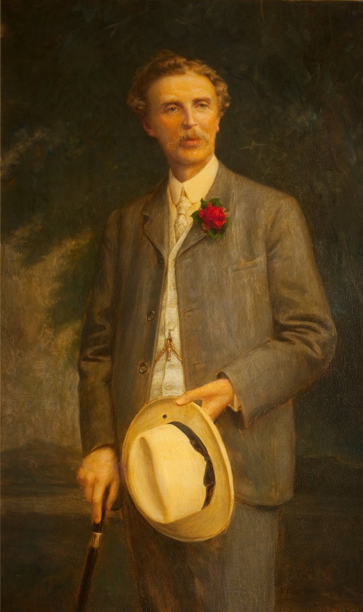 William Haworth, stehend von R. Parker