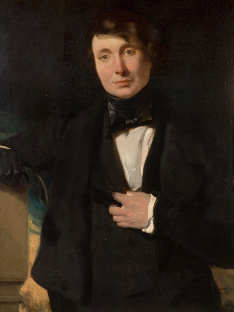Porträt eines Mannes, 1839 von R. T. Bott