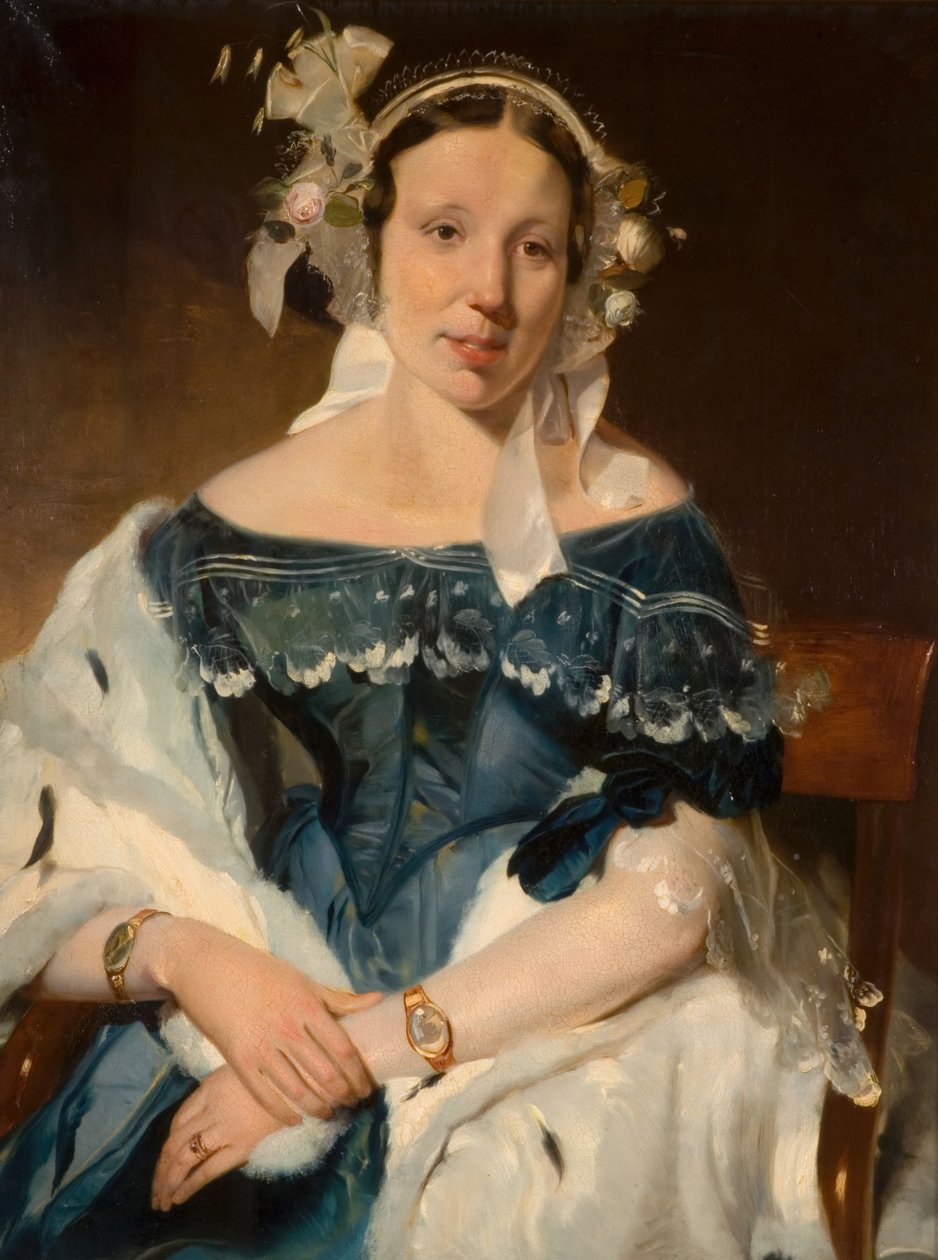 Porträt einer Frau (1830) von R. T. Bott