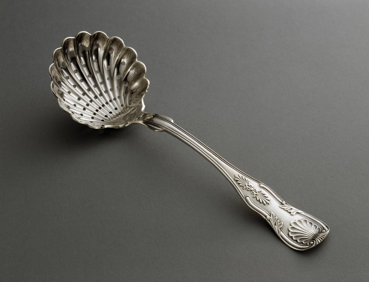 Durchbrochener Schöpflöffel, ca. 1825-1846 von R. and W. Wilson