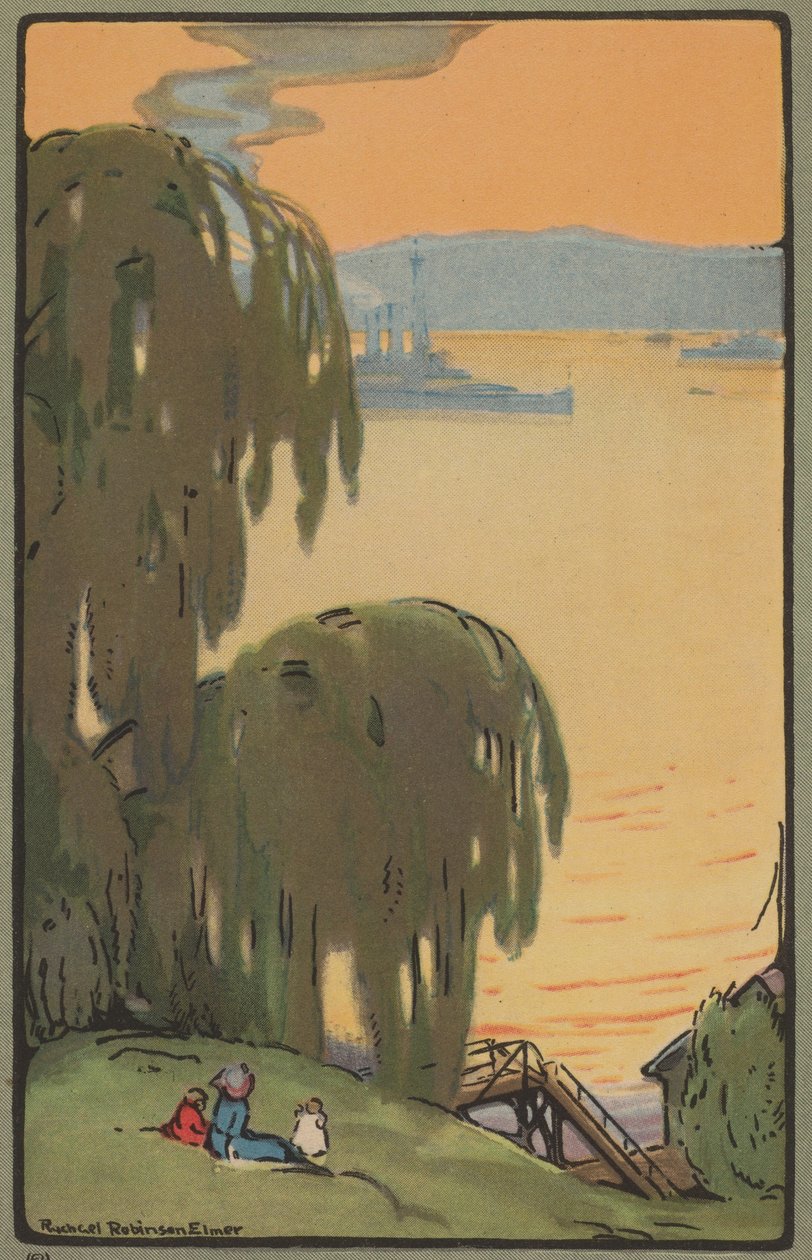 Der Hudson von Riverside Drive, 1914 von Rachael Robinson Elmer