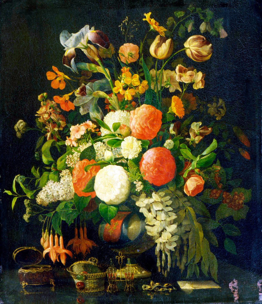 Blumen, 18. Jahrhundert von Rachel Ruysch