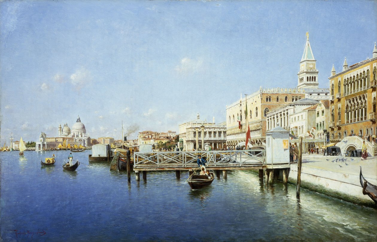 Ein Blick auf Venedig von Rafael Senet