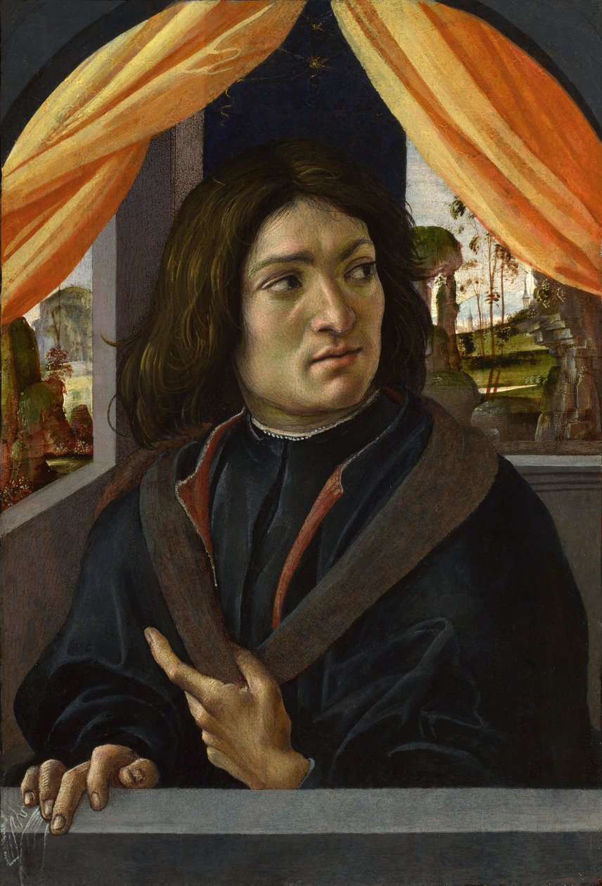Porträt eines Mannes von Raffaellino del Garbo