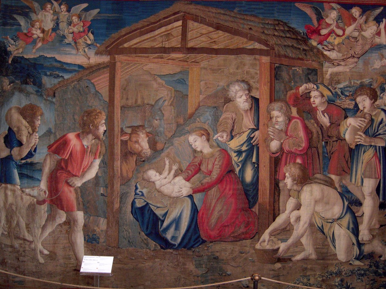 Anbetung der Hirten von Raffaello Sanzio Raphael