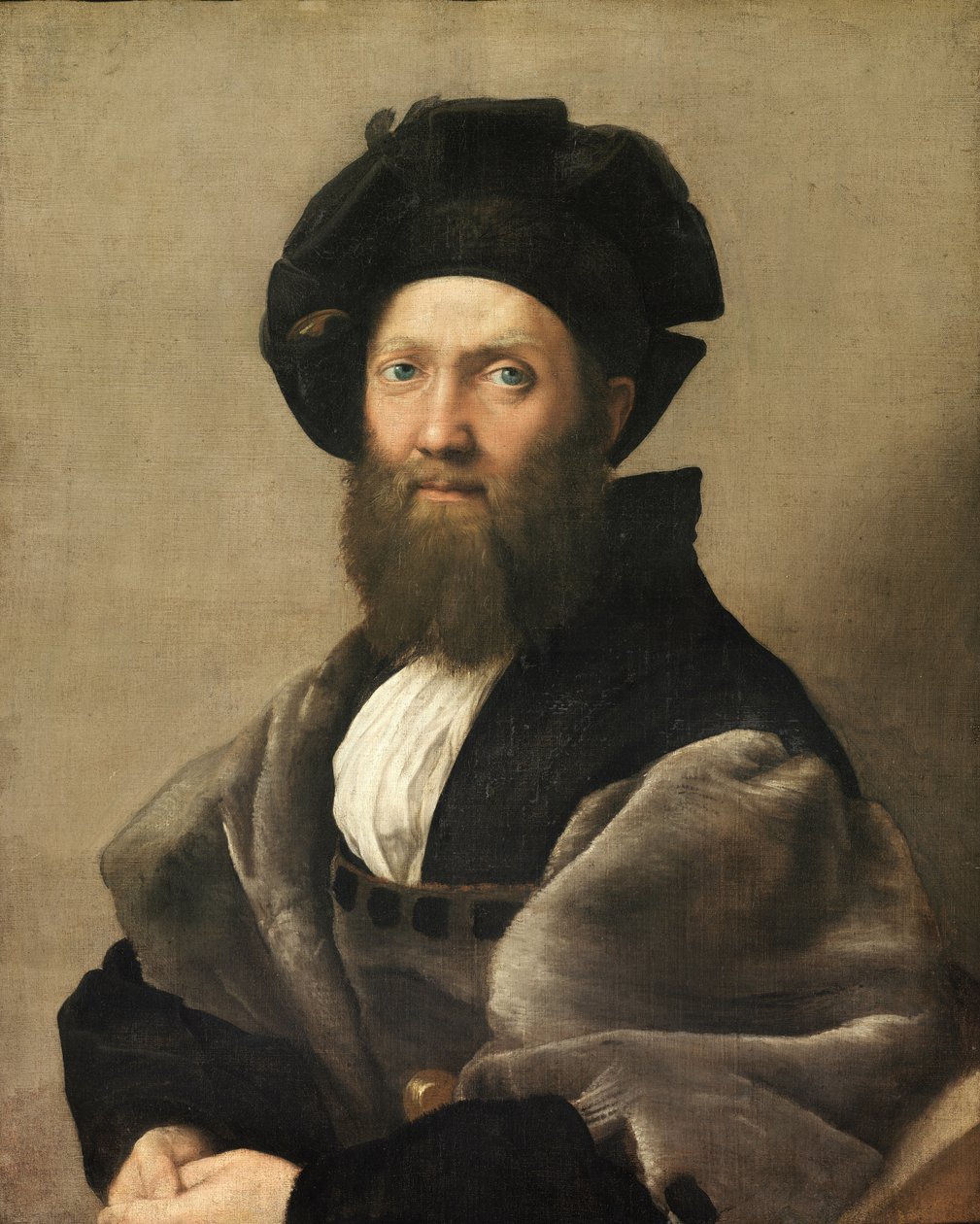 Porträt von Baldassare Castiglione von Raffaello Sanzio Raphael