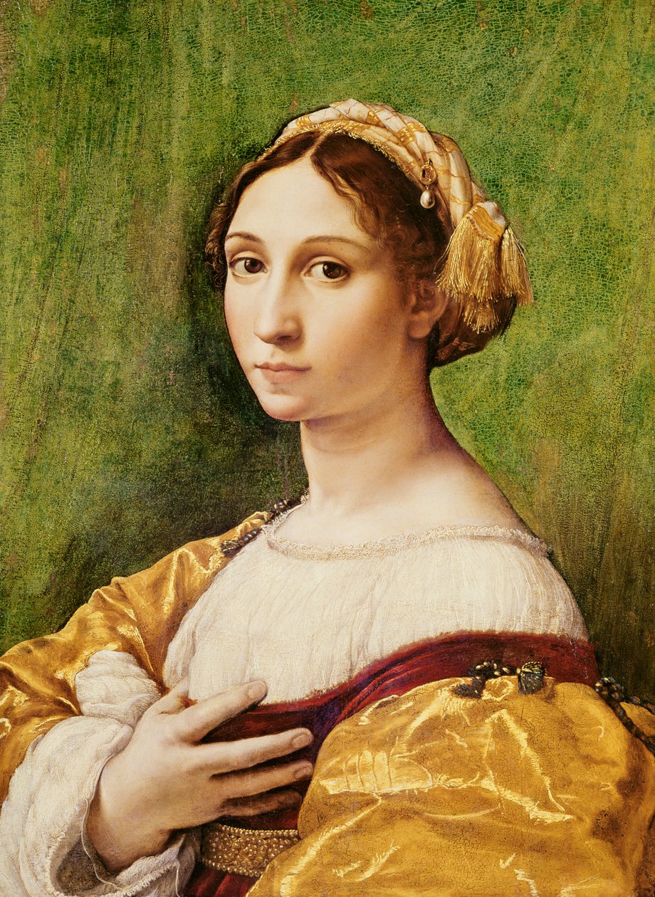 Porträt eines jungen Mädchens von Raffaello Sanzio Raphael