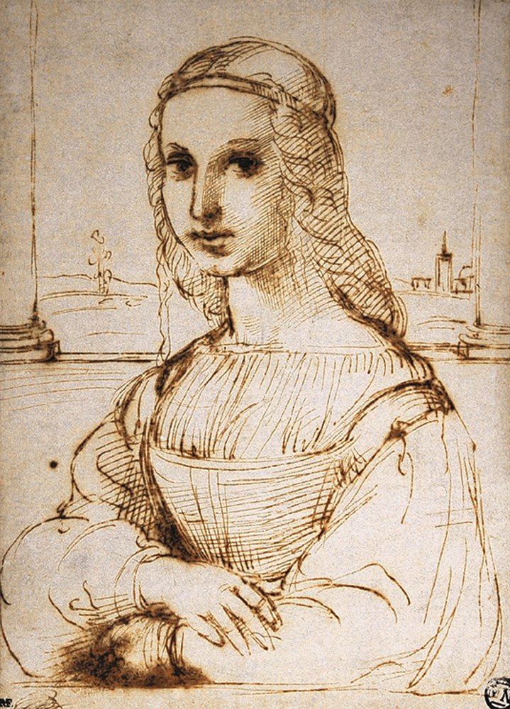Porträt einer jungen Frau von Raffaello Sanzio Raphael
