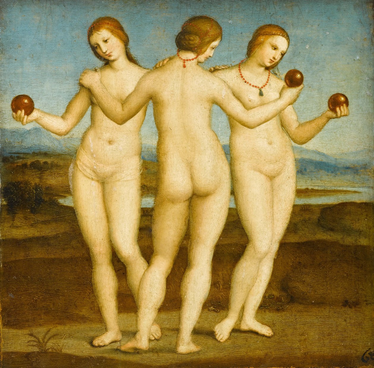 Die drei Grazien von Raffaello Sanzio Raphael