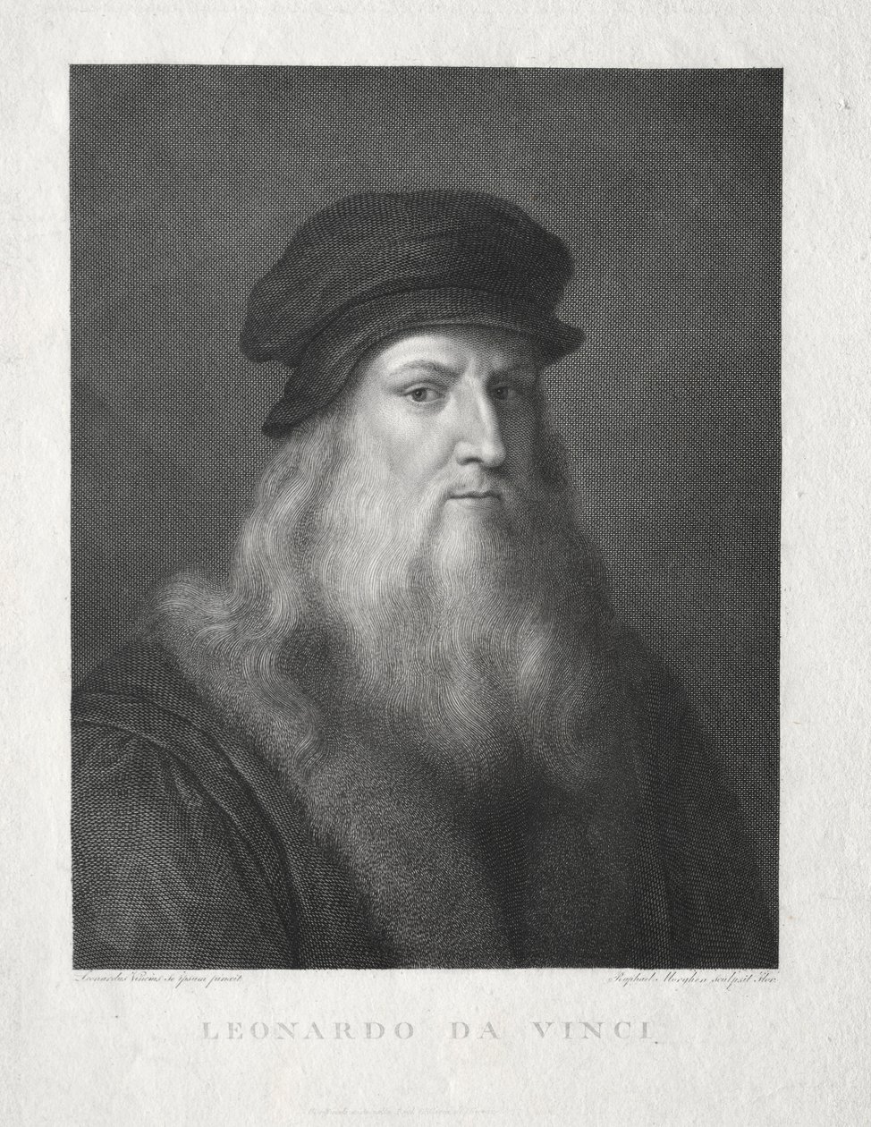 Leonardo da Vinci von Raffaello Morghen