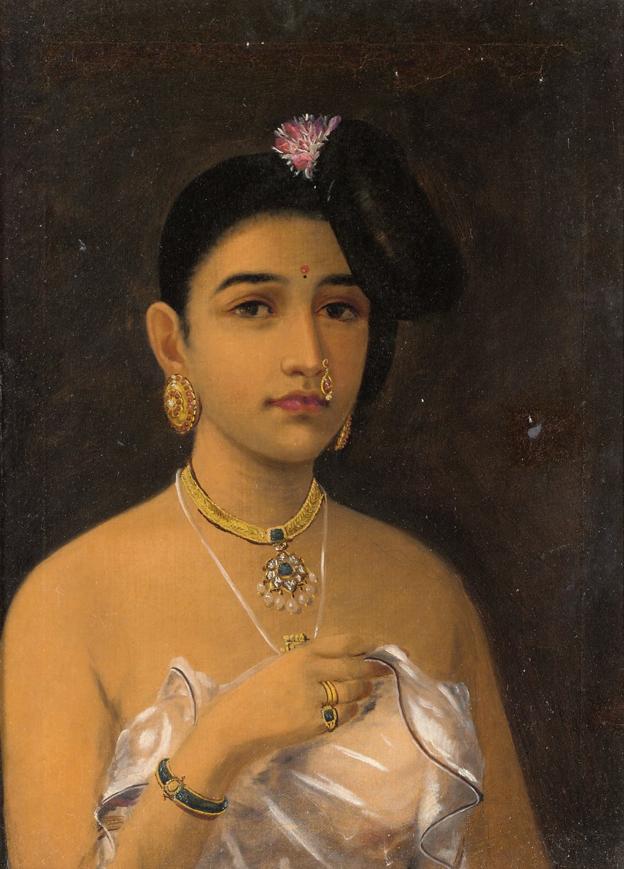Maliyali-Schönheit von Raja Ravi Varma