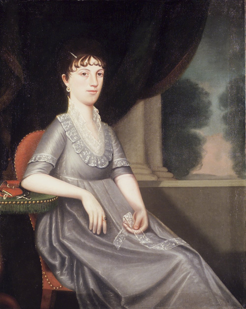Mrs. Ebenezer Porter (Lucy Patty Pierce Merwin) von Ralph Eleaser Whiteside Earl