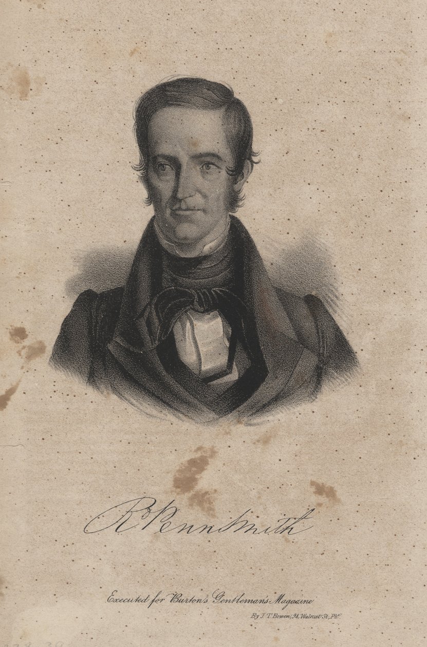R. Penn Smith, Lithographie von J.T. Bowen für 