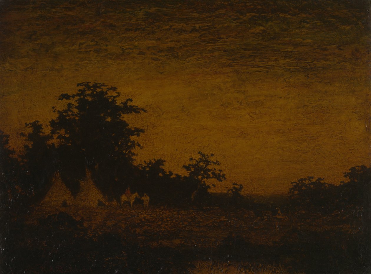 Indisches Lager von Ralph Albert Blakelock