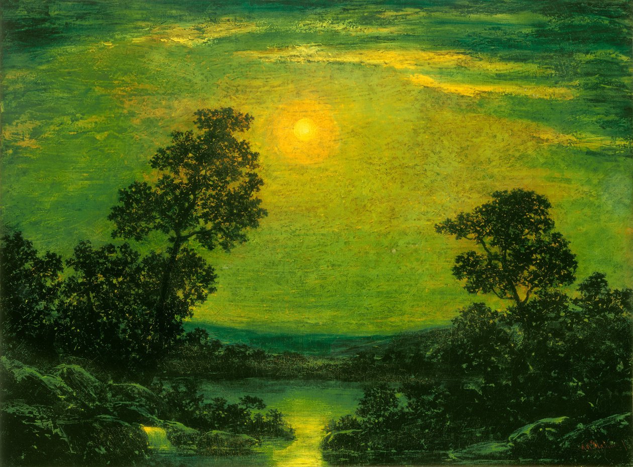 Mondlicht, frühes 20. Jahrhundert von Ralph Albert Blakelock