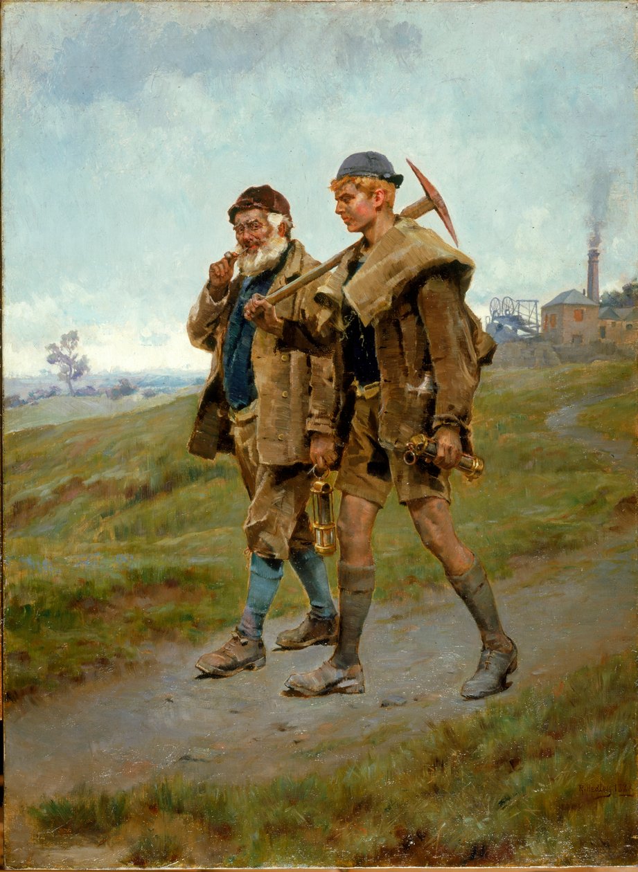 Nach Hause gehen, 1888 von Ralph Hedley
