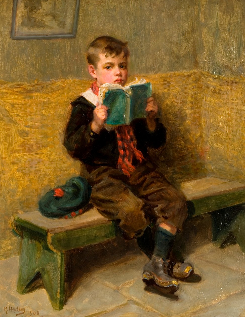 Nachsitzen, 1908 von Ralph Hedley
