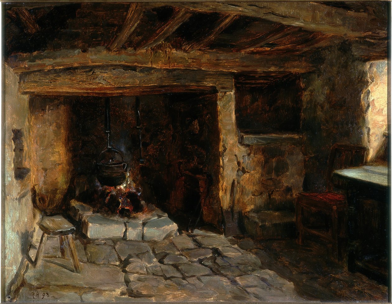 Die alte Küche von Ralph Hedley