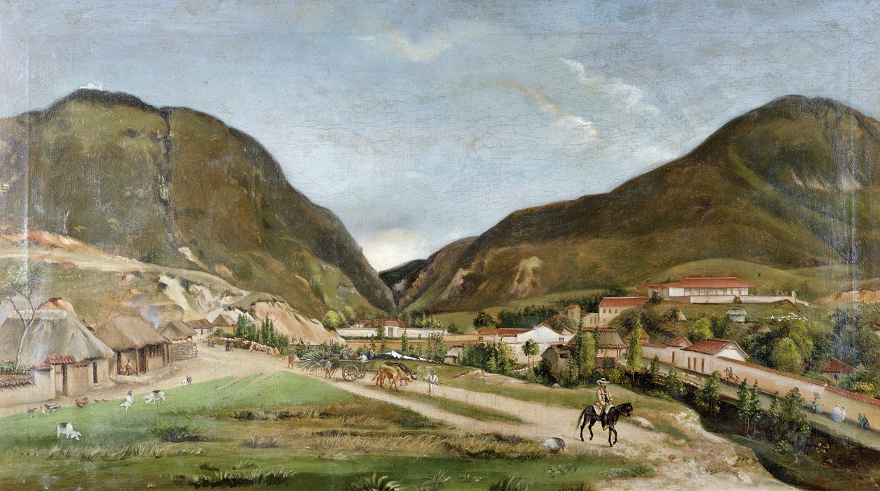 Bolivars Villa in Bogotá von Ramon Torres Mendez