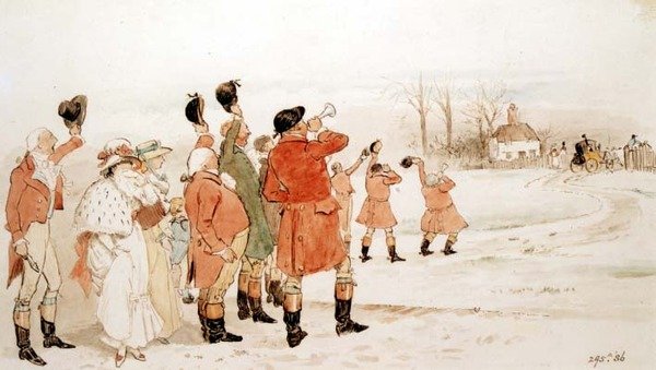 Abschied von der Braut von Randolph Caldecott