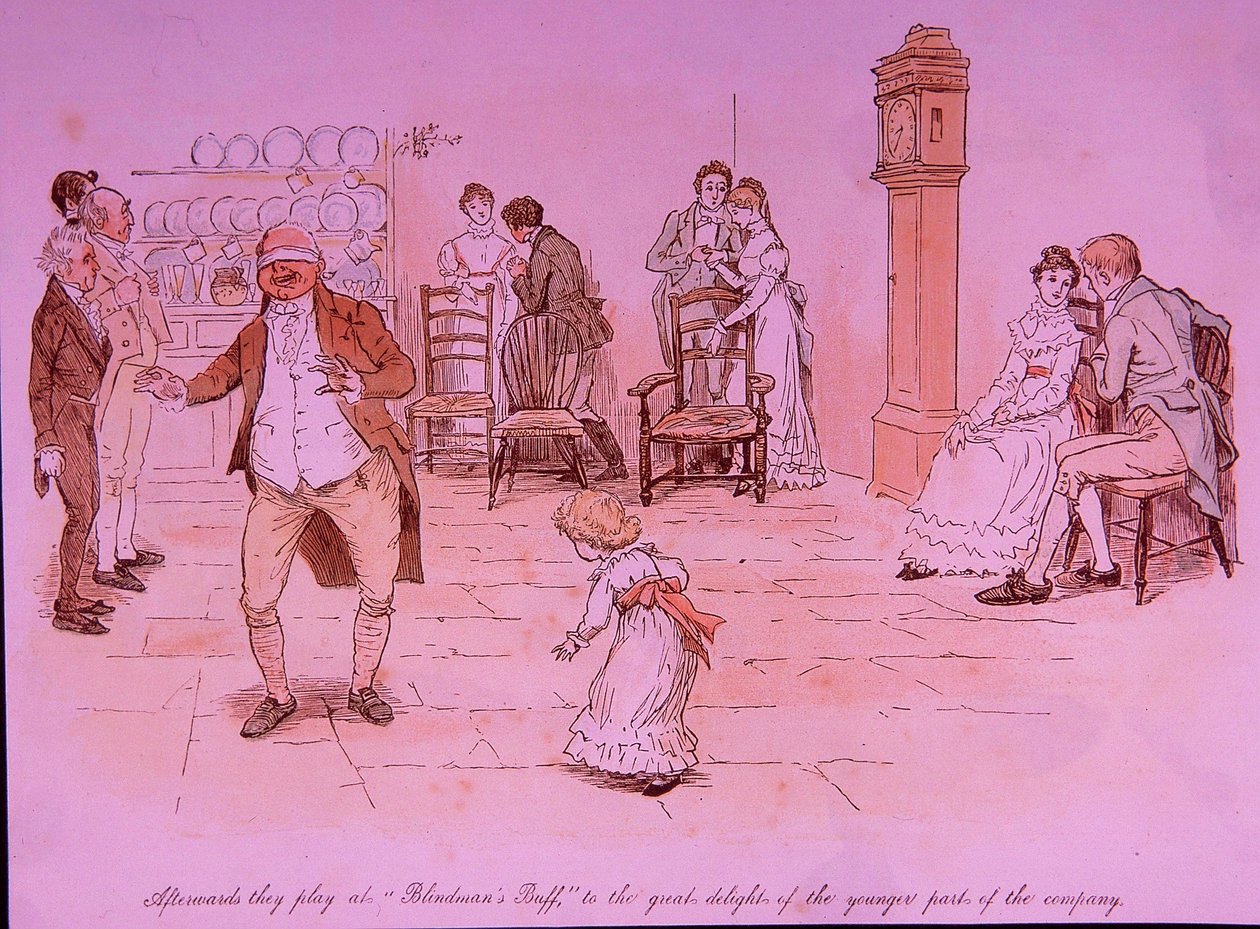 Blinde Kuh von Randolph Caldecott