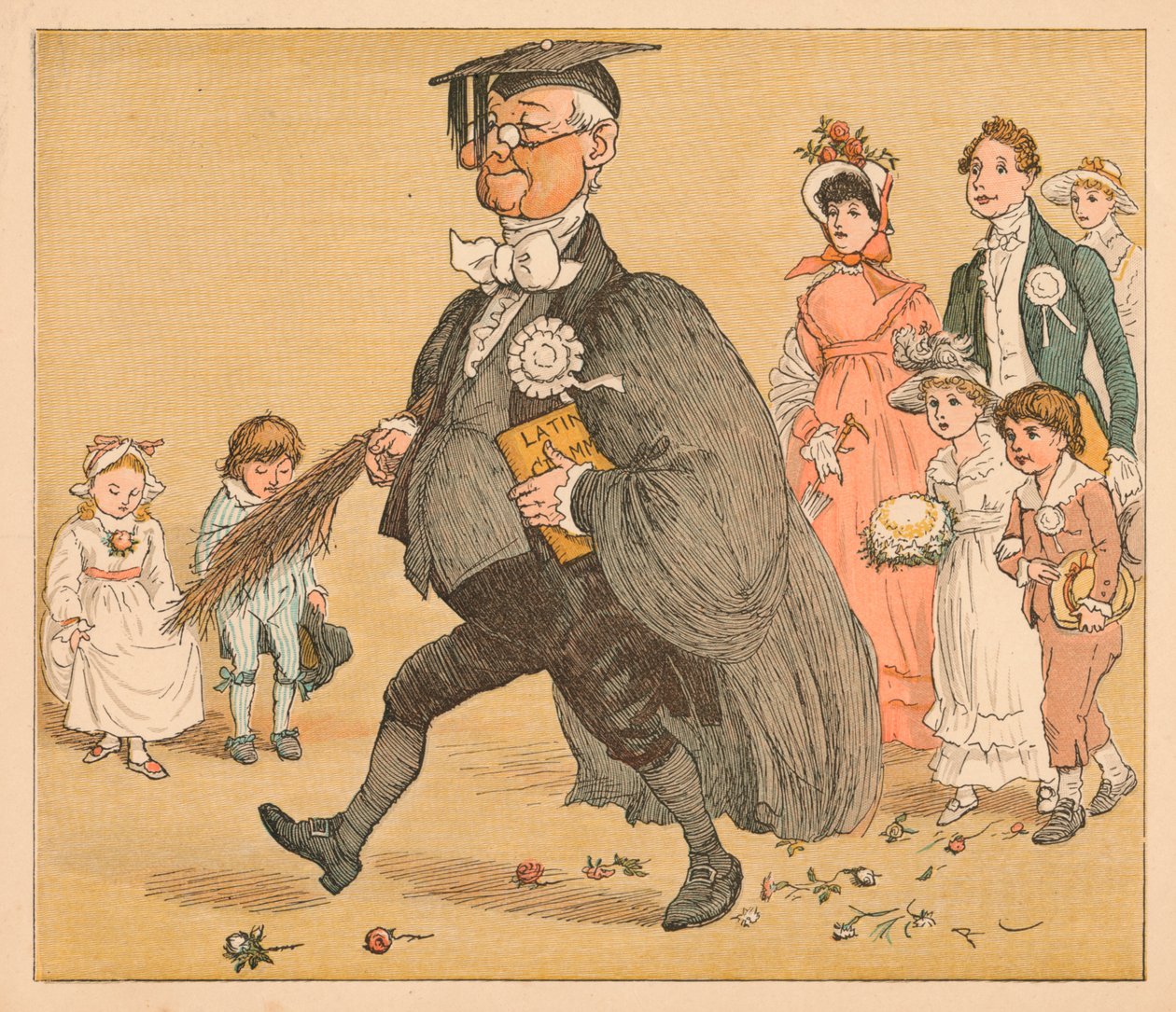 Der große Panjandrum selbst, ca. 1885, 1934 von Randolph Caldecott
