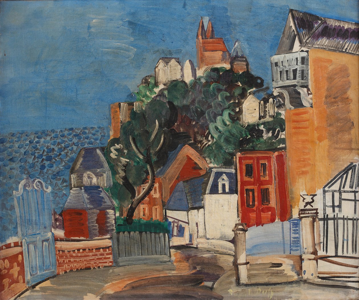 Côte Basse, c.1924 von Raoul Dufy
