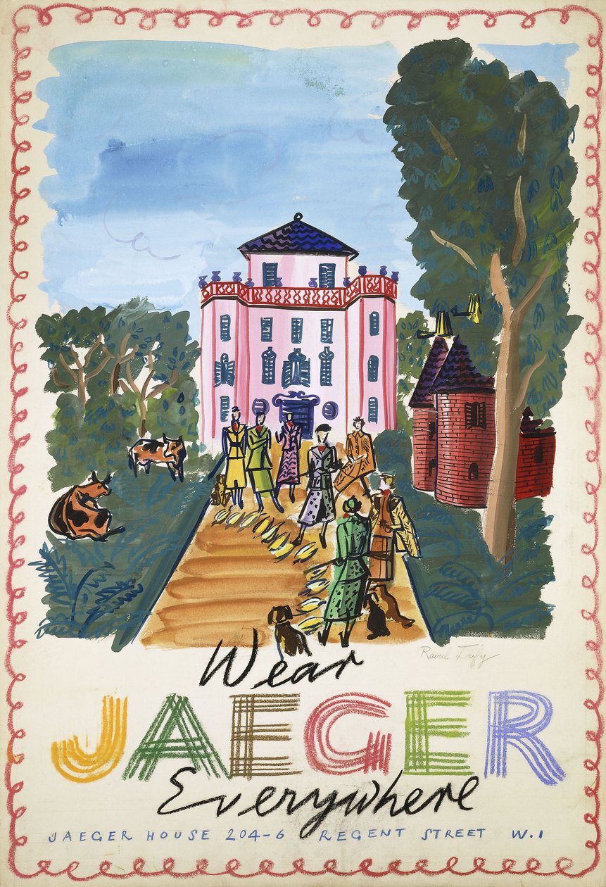 Jagd, c.1936 von Raoul Dufy