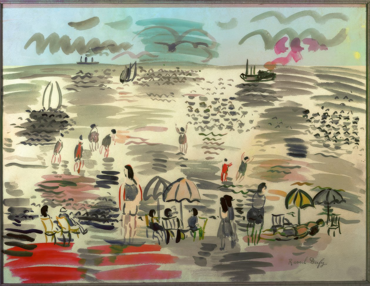 Der Strand von Raoul Dufy