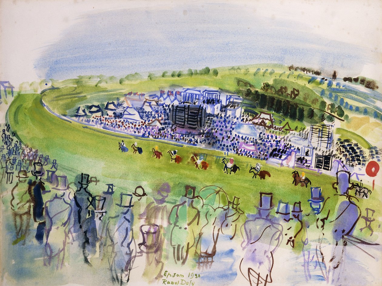 Derby-Tag (Epsom, Royal Enclosure) von Raoul Dufy