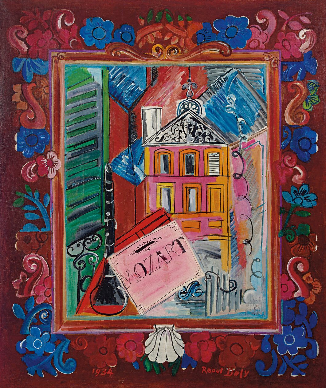 Mozart von Raoul Dufy