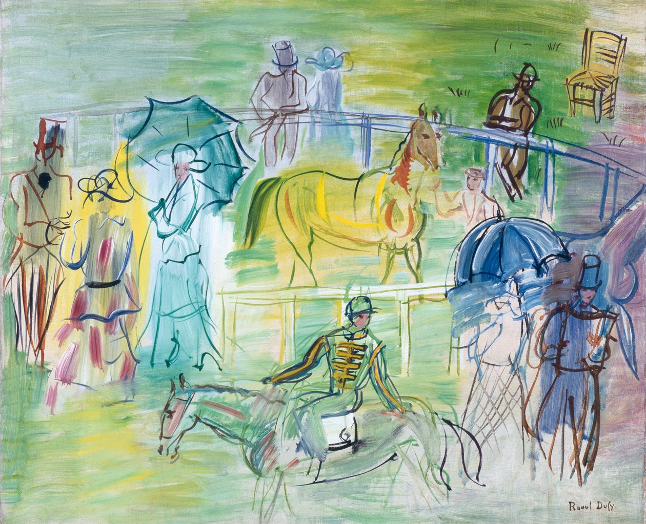 Paddock von Raoul Dufy